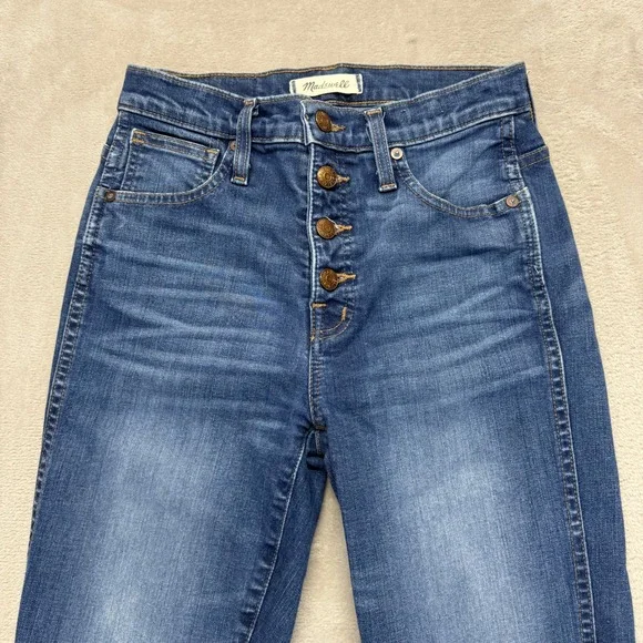 Madewell Blue Skinny Jeans - Picture 4 of 15